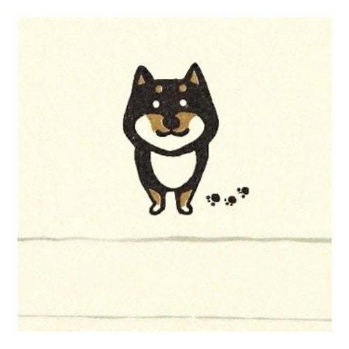 そえぶみ箋 黒しば | 古川紙工公式オンラインショップ