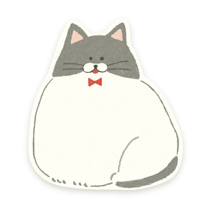 わたしびより型抜きふせん ねこ | 古川紙工公式オンラインショップ