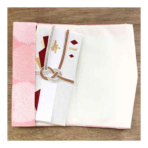 金封袱紗 うたつつみ 桜色