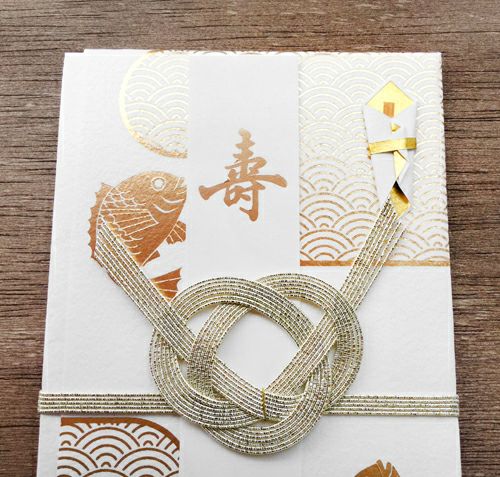 美濃箔 祝儀袋 鯛