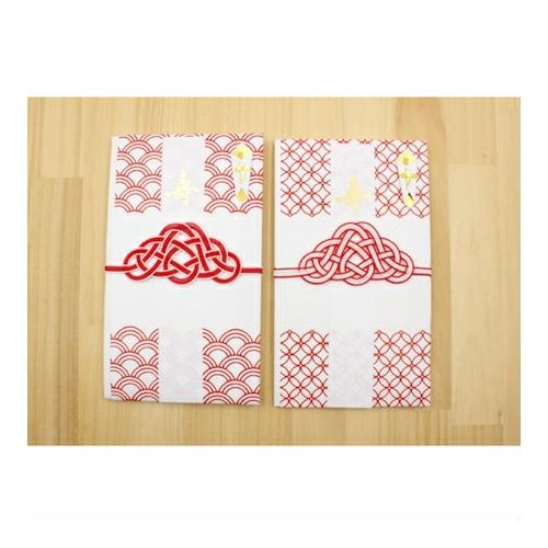 乙女の祝儀袋 青海波