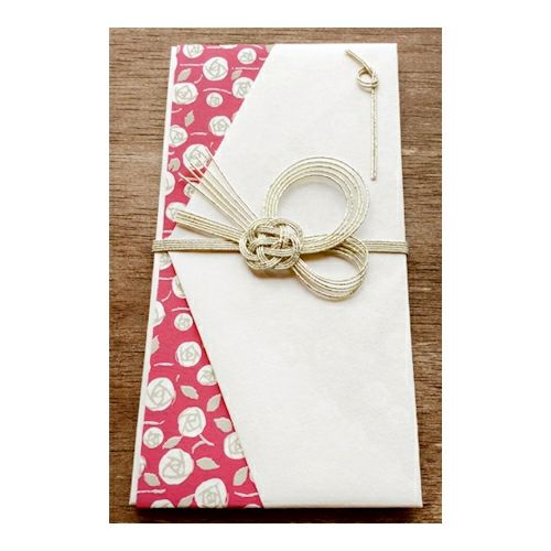 祝儀袋はなはな 薔薇白