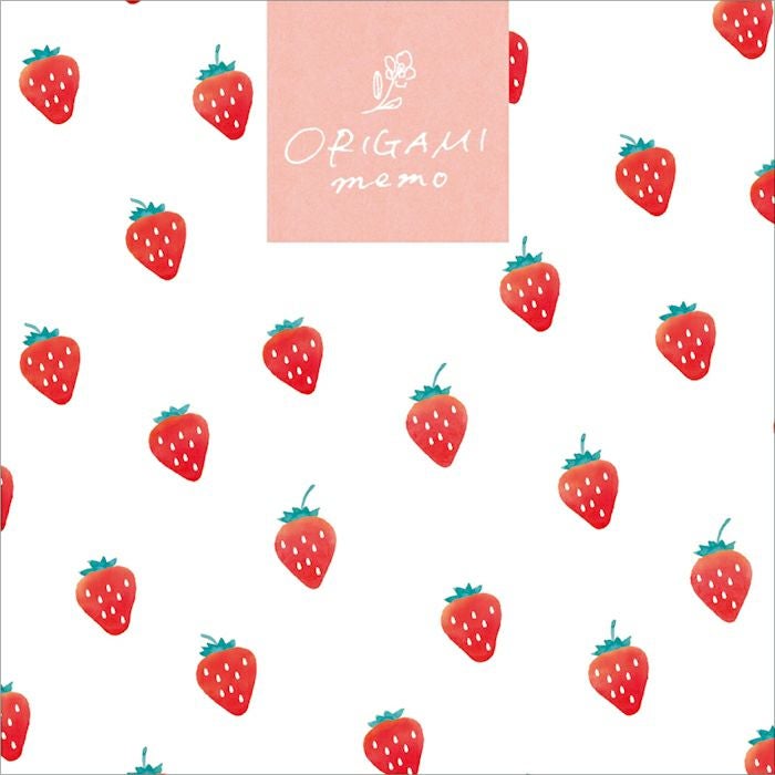 ｵﾝﾗｲﾝ限定 ORIGAMI memo いちごちゃん