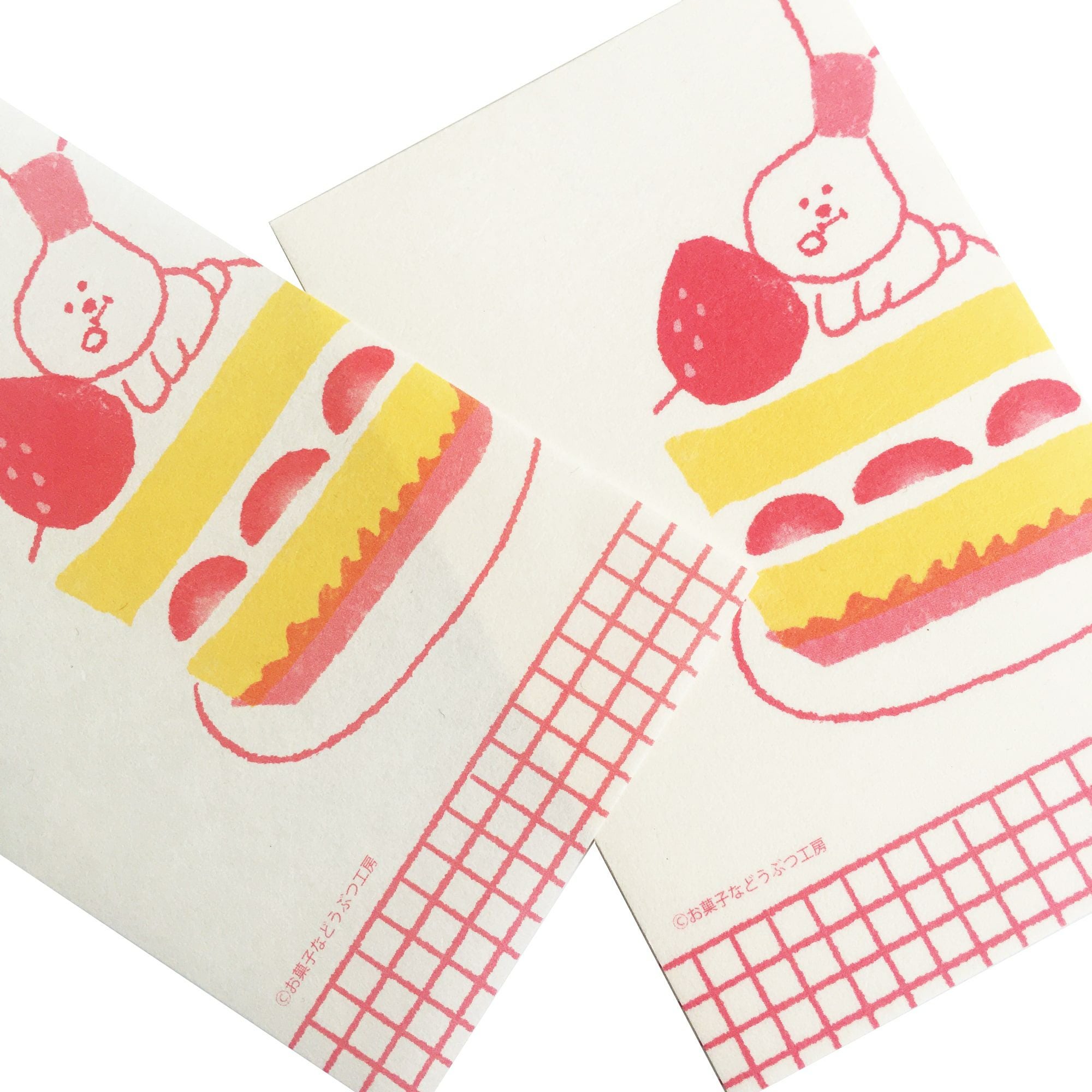お菓子などうぶつ工房 ﾐﾆﾚﾀｰｾｯﾄ ｼｮｰﾄｹｰｷ | 古川紙工公式オンラインショップ