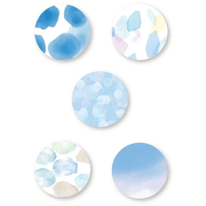 和紙ﾌﾚｰｸｼｰﾙ 蒼色 ｲﾛいろ堂