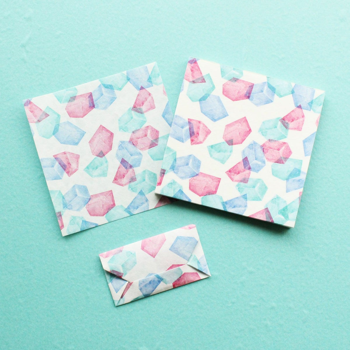 ｵﾝﾗｲﾝ限定 ORIGAMI memo 琥珀糖