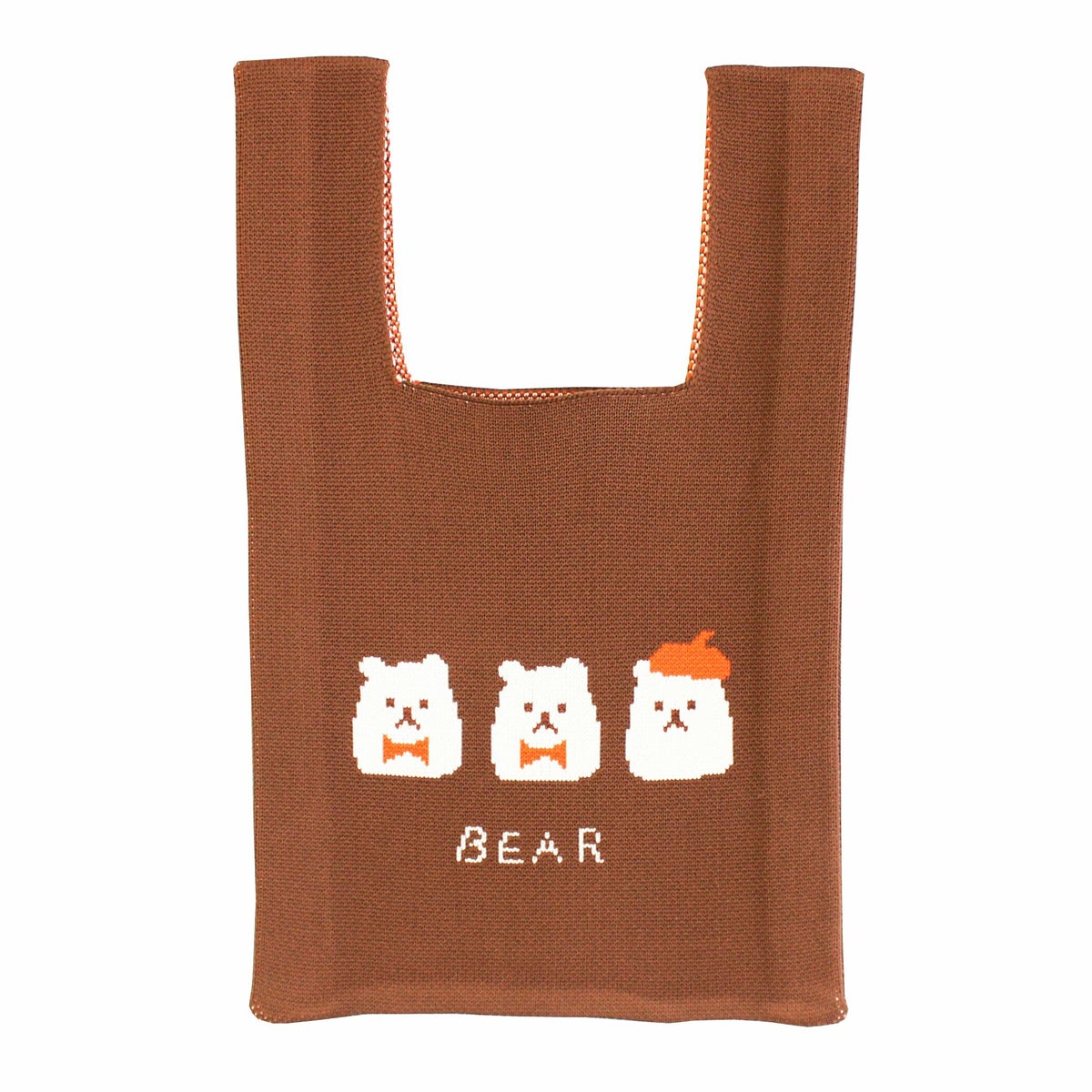 ｵﾝﾗｲﾝ限定 ﾆｯﾄﾊﾞｯｸﾞ くま