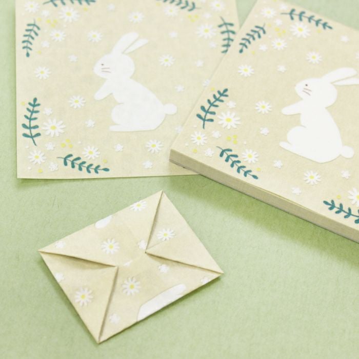 ｵﾝﾗｲﾝ限定 ORIGAMI memo うさぎ | 古川紙工公式オンラインショップ