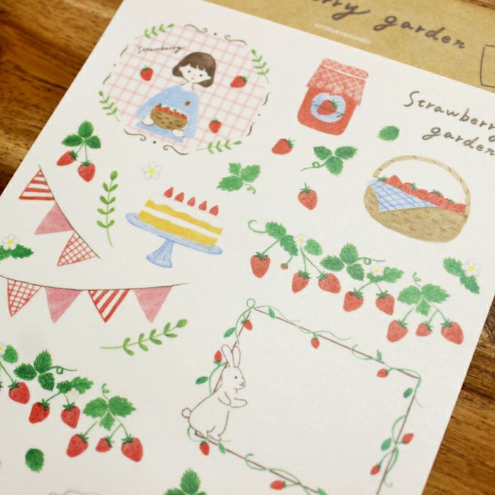 ｵﾝﾗｲﾝ限定 ｼｰﾙｼｰﾄ strawberry garden