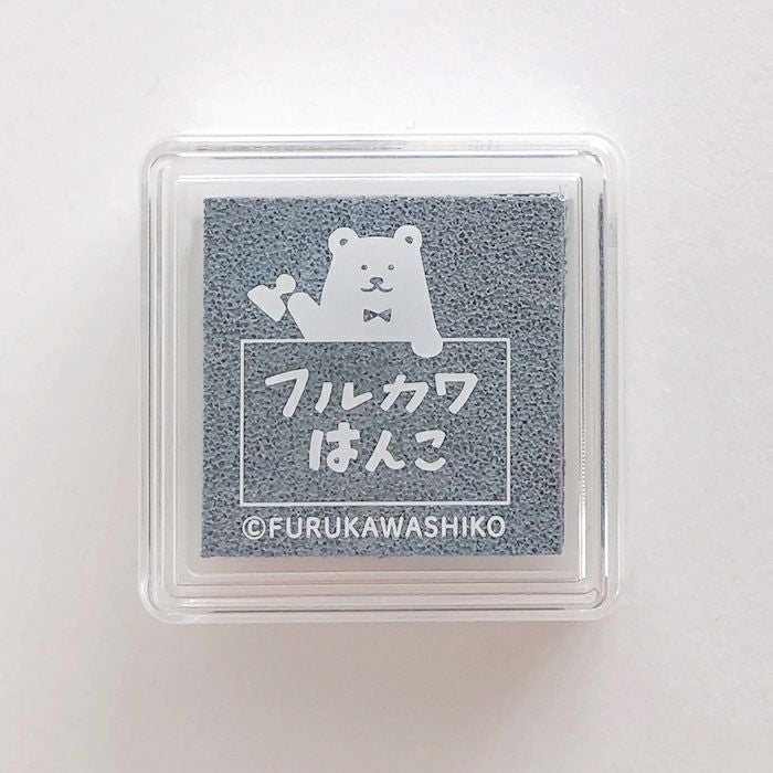 ｵﾝﾗｲﾝ限定 ﾌﾙｶﾜはんこ ｽﾀﾝﾌﾟﾊﾟｯﾄﾞ ﾎﾟｰﾗｰﾌﾞﾙｰ