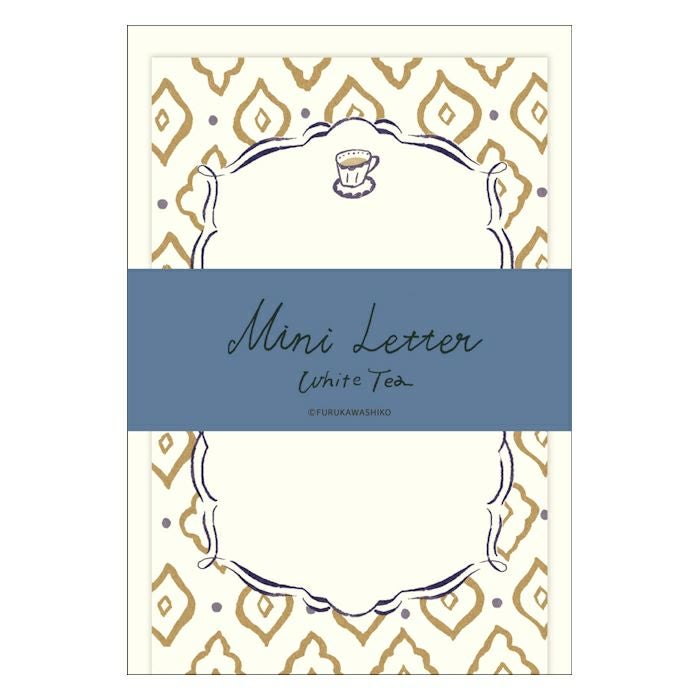 ｵﾝﾗｲﾝ限定 mifull tokimeki mini letter set White Tea