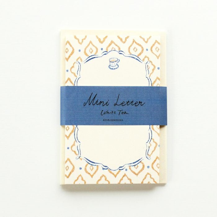 ｵﾝﾗｲﾝ限定 mifull tokimeki mini letter set White Tea