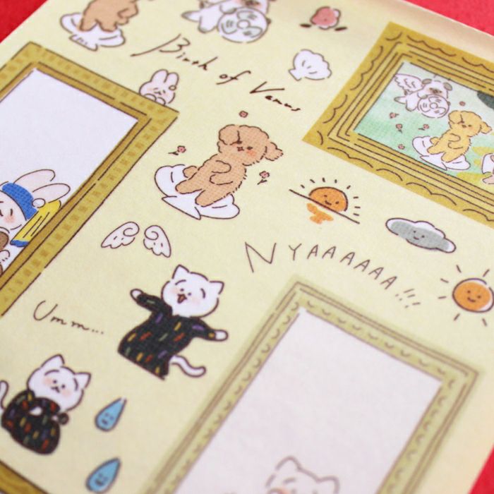 ｵﾝﾗｲﾝ限定 ｼｰﾙｼｰﾄ Museum Animals | 古川紙工公式オンラインショップ