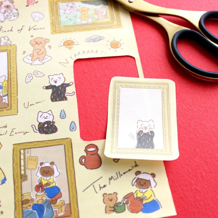 ｵﾝﾗｲﾝ限定 ｼｰﾙｼｰﾄ Museum Animals | 古川紙工公式オンラインショップ