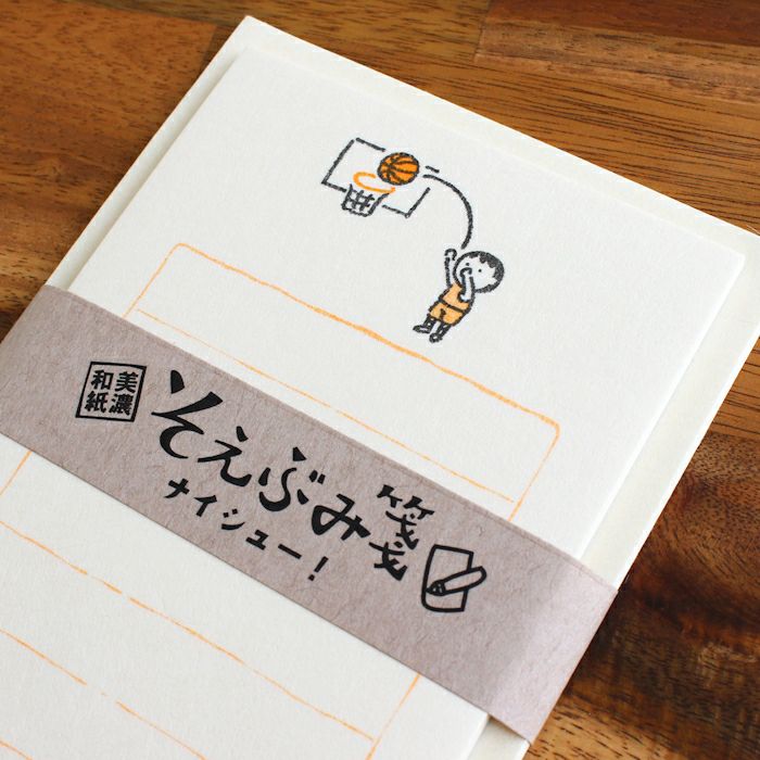 ｵﾝﾗｲﾝ限定 そえぶみ箋 ﾅｲｼｭｰ! | 古川紙工公式オンラインショップ
