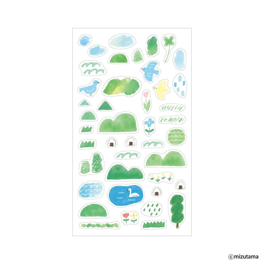 重ねてﾃﾞｺるｼｰﾙｼｰﾄ そよそよ kokoromoyou