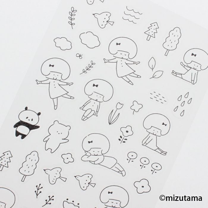 重ねてﾃﾞｺるｼｰﾙｼｰﾄ そよそよ kokoromoyou