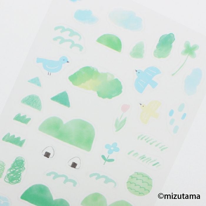 重ねてﾃﾞｺるｼｰﾙｼｰﾄ そよそよ kokoromoyou