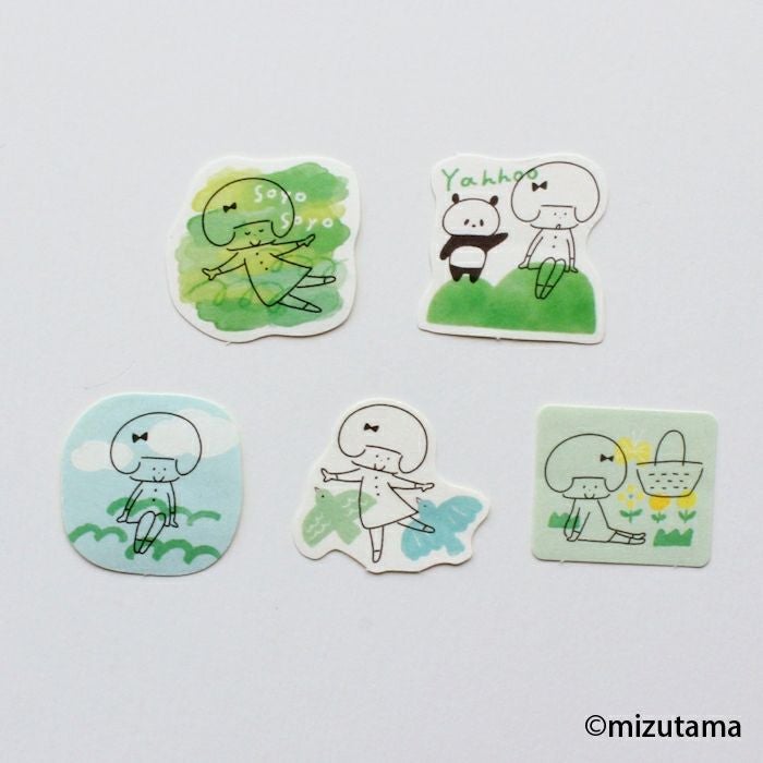 和紙ﾌﾚｰｸｼｰﾙ そよそよ kokoromoyou