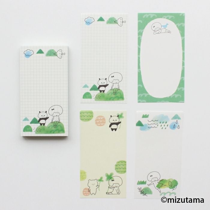 【古川紙工×mizutama　KOKOROMOYOU レターセット　メモ　ふせん そえぶみ箋 しーん kokoromoyou | 古川紙工公式オンラインショップ