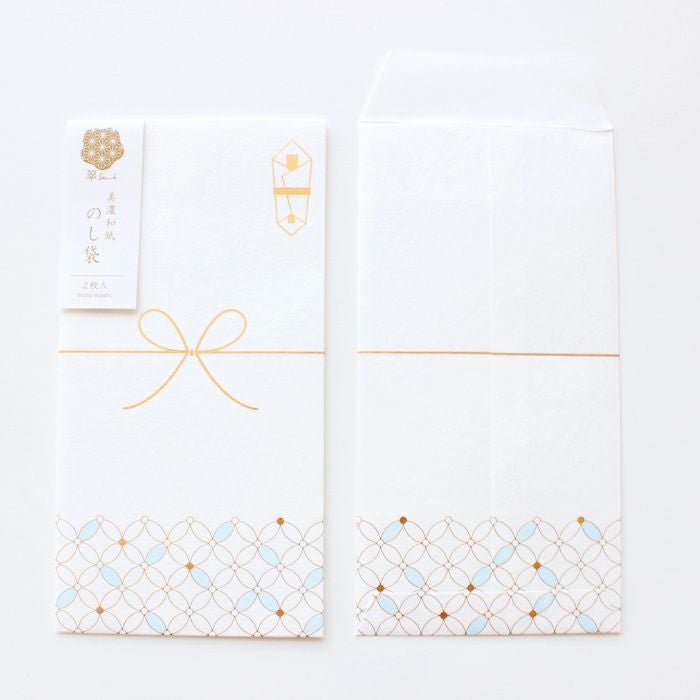 翠sui 美濃和紙 ぽち袋 七宝文様 | 古川紙工公式オンラインショップ