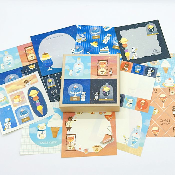 ｵﾝﾗｲﾝ限定 おりがみ小箱 SORA CAFE | 古川紙工公式オンラインショップ