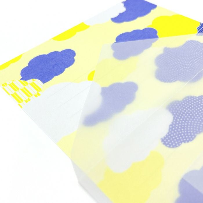 結々yuiyui  美濃和紙 ﾚﾀｰｾｯﾄ 雲