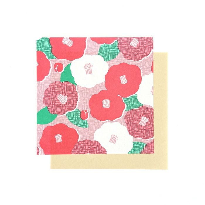 結々yuiyui 美濃和紙 折り紙 椿