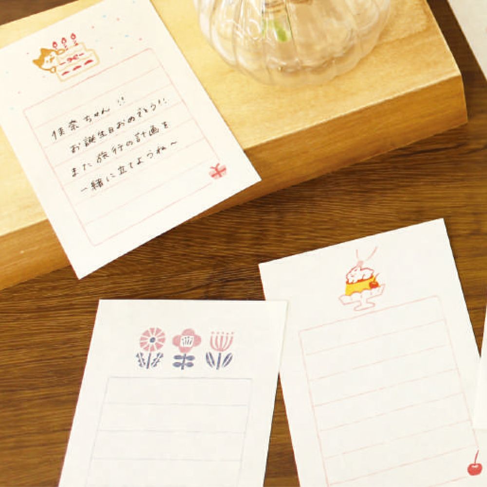 そえぶみ箋 なりきりｸﾘｰﾑｿｰﾀﾞ | 古川紙工公式オンラインショップ