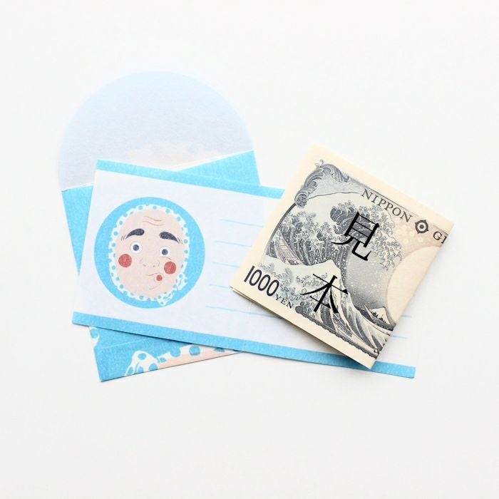 NIPPON365  美濃和紙 ましかくぽち文 ひょっとこ