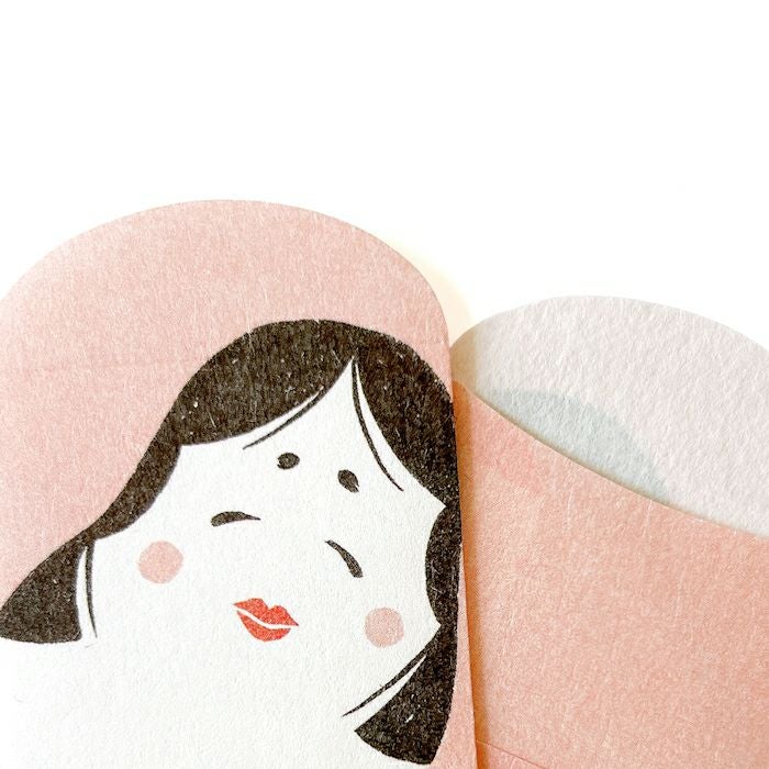 NIPPON365  美濃和紙 豆ぽち袋 おたふく