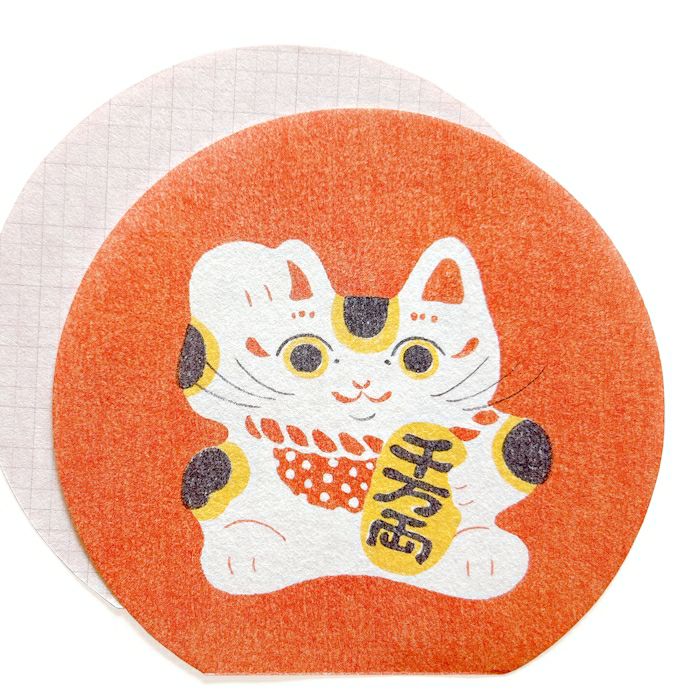 NIPPON365 美濃和紙 丸めも 招き猫 | 古川紙工公式オンラインショップ
