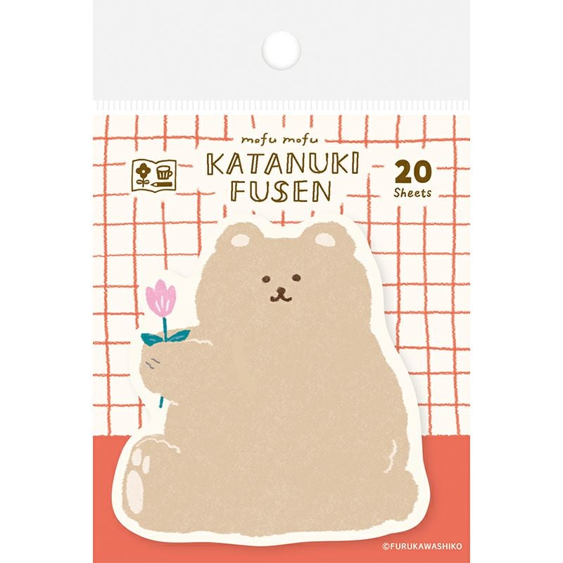 型抜きふせん もふもふくま わたしびより | 古川紙工公式オンライン