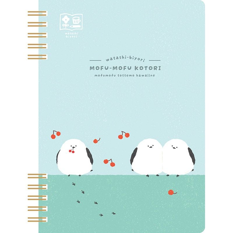B6ﾘﾝｸﾞﾉｰﾄ もふもふわんこ わたしびより | 古川紙工公式オンラインショップ