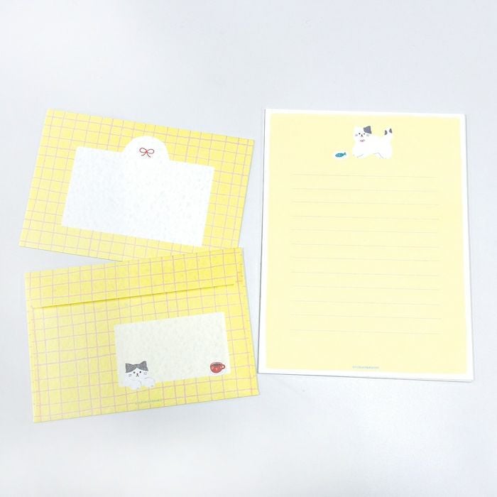 ﾚﾀｰｾｯﾄ もふもふにゃんこ わたしびより | 古川紙工公式オンラインショップ