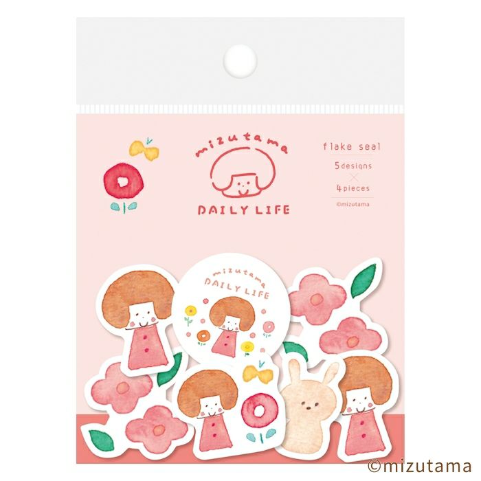 和紙ﾌﾚｰｸｼｰﾙ かわいいお花 DAILY LIFE | 古川紙工公式オンラインショップ