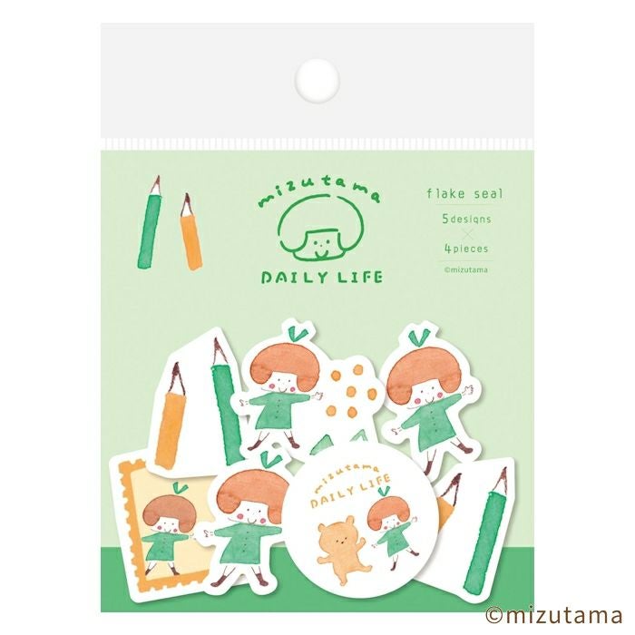 和紙ﾌﾚｰｸｼｰﾙ たのしいお絵描き DAILY LIFE | 古川紙工公式オンライン