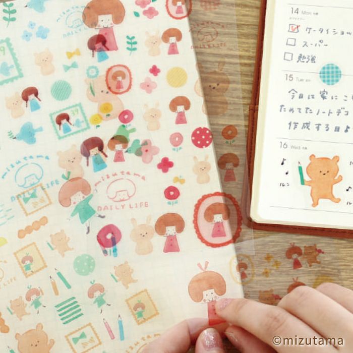 透明ｼｰﾙｼｰﾄ あまいｷｬﾝﾃﾞｨｰ DAILY LIFE | 古川紙工公式オンラインショップ