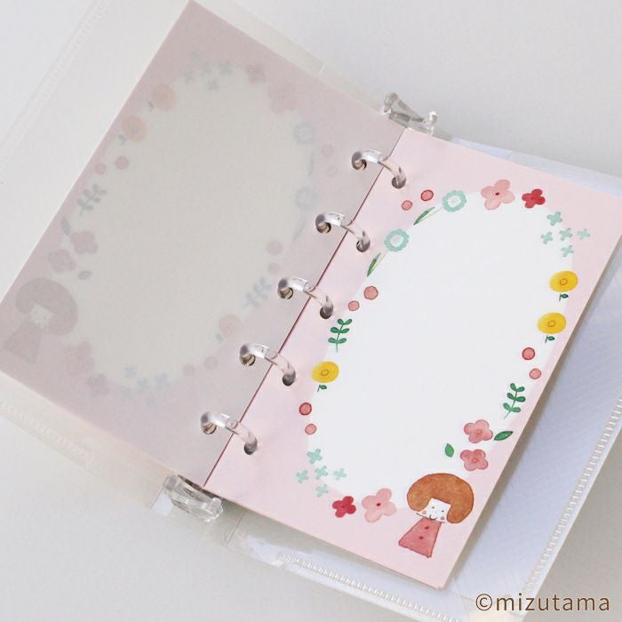 fufufu手帳 ﾘﾌｨﾙM5 DAILY LIFE かわいいお花 | 古川紙工公式オンライン