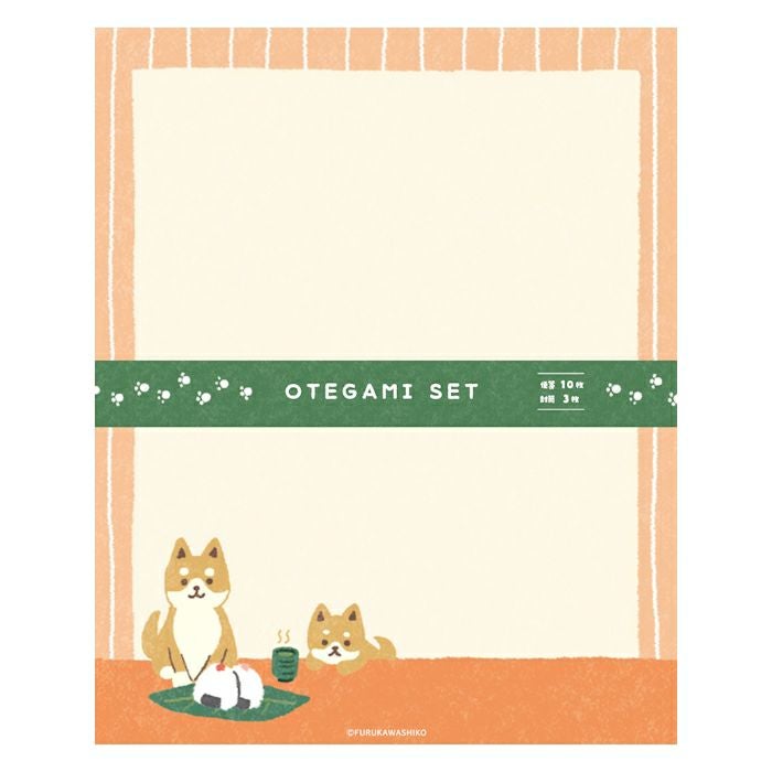 ｵﾝﾗｲﾝ限定 OTEGAMI SET ぷにぷにﾊﾑｽﾀｰ | 古川紙工公式オンラインショップ