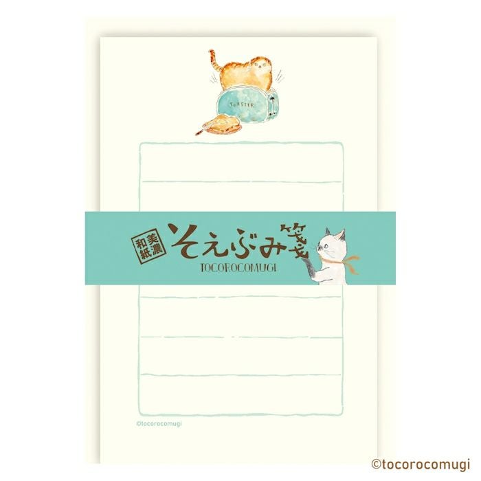 そえぶみ箋 morning ﾄｺﾛｺﾑｷﾞ | 古川紙工公式オンラインショップ