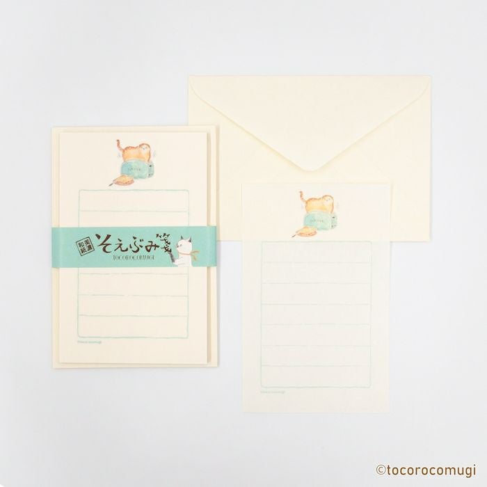 そえぶみ箋 morning ﾄｺﾛｺﾑｷﾞ | 古川紙工公式オンラインショップ