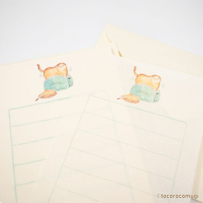 そえぶみ箋 ｍorning ﾄｺﾛｺﾑｷﾞ