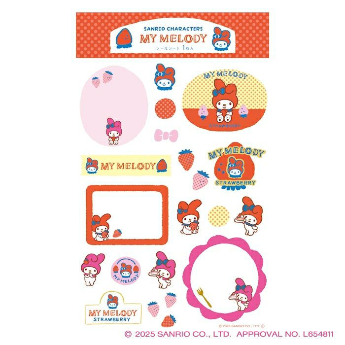 ｵﾝﾗｲﾝ限定 ｼｰﾙｼｰﾄ ｻﾝﾘｵ ﾏｲﾒﾛﾃﾞｨ