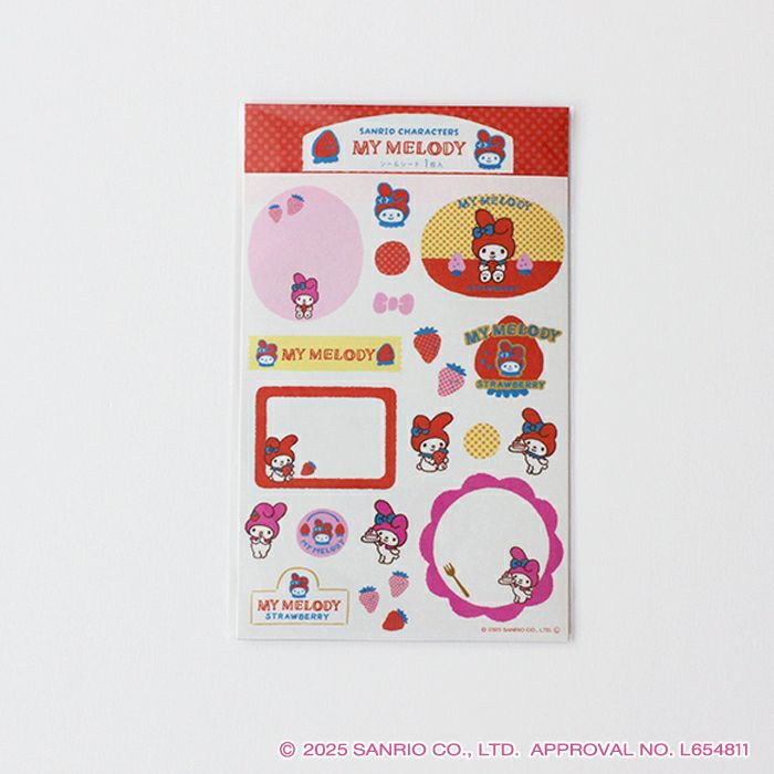 ｵﾝﾗｲﾝ限定 ｼｰﾙｼｰﾄ ｻﾝﾘｵ ﾏｲﾒﾛﾃﾞｨ | 古川紙工公式オンラインショップ