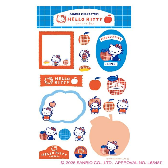 和紙ﾌﾚｰｸｼｰﾙ ﾊﾛｰｷﾃｨ ｻﾝﾘｵ | 古川紙工公式オンラインショップ