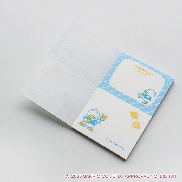 ｵﾝﾗｲﾝ限定 ﾆｺｲﾁmemo ｻﾝﾘｵ あひるのﾍﾟｯｸﾙ | 古川紙工公式オンラインショップ