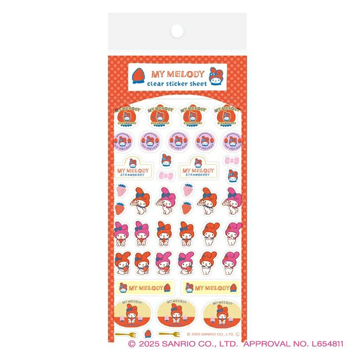 透明ｼｰﾙｼｰﾄ ﾏｲﾒﾛﾃﾞｨ ｻﾝﾘｵ | 古川紙工公式オンラインショップ