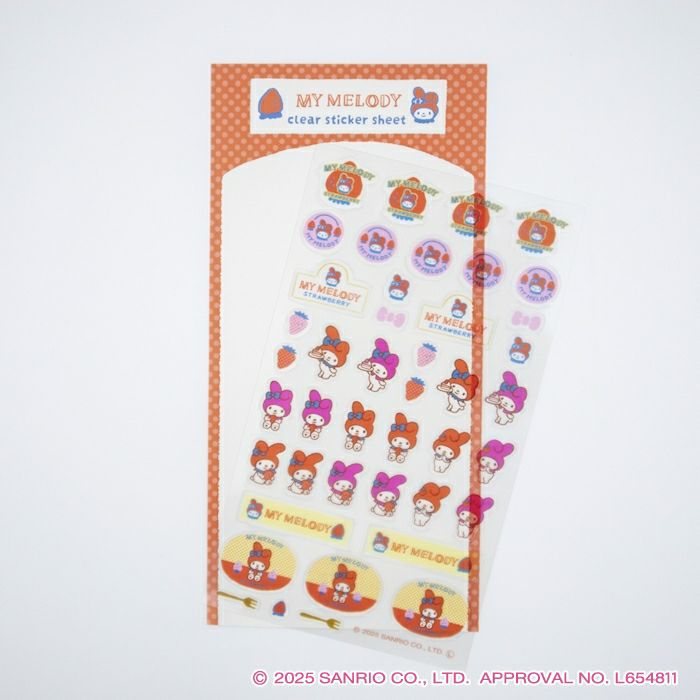 透明ｼｰﾙｼｰﾄ ﾏｲﾒﾛﾃﾞｨ ｻﾝﾘｵ | 古川紙工公式オンラインショップ