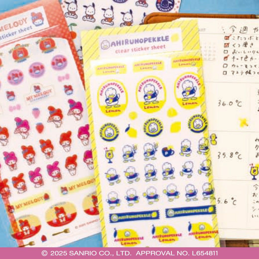 透明ｼｰﾙｼｰﾄ ﾏｲﾒﾛﾃﾞｨ ｻﾝﾘｵ | 古川紙工公式オンラインショップ